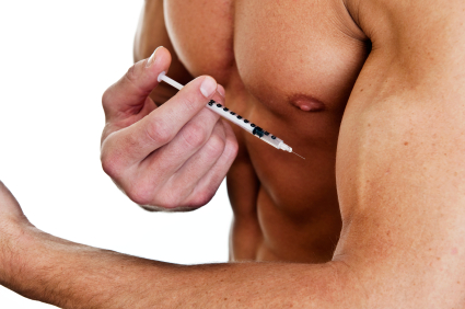 Steroid abuse - Testosterone injection